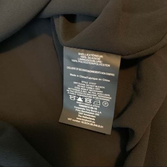 Tory Burch Verenne Embroidered Silk Tunic Dress - Picture 6 of 7